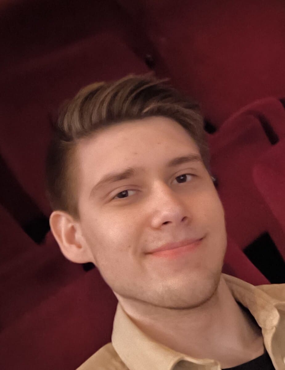 Bild på Liberalerna Ängelholms IT-ansvarig William Eidmark Hagman